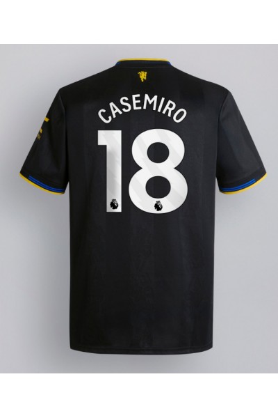 Manchester United Casemiro #18 Jalkapallovaatteet Kolmaspaita 2025-26 Lyhythihainen Manchester United Casemiro #18 Jalkapallovaatteet Kolmaspaita 2025-26 Lyhythihainen